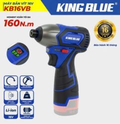 Máy bắn vit 16V KB16VB - King Blue (Giá Chưa Bao Gồm Pin, Sạc)