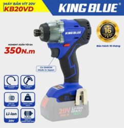 Máy bắn vít 20V KB20VD - King Blue (Giá chưa bao gồm pin, sạc)