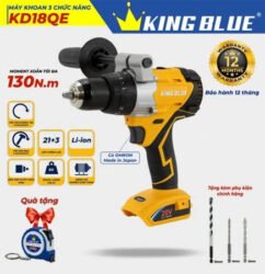 Máy khoan 3 chức năng 18V KD18QE - King Blue