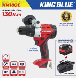 Máy khoan 3 chức năng 18V KM18QE - King Blue