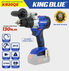 Máy khoan 3 chức năng 20V KB20QE - King Blue (Giá Chưa Bao Gồm Pin, Sạc)