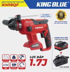 Máy khoan bê tông 18V KM18QF - King Blue