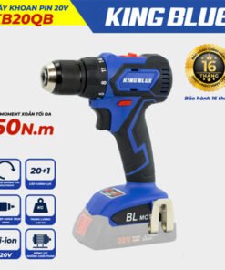 Máy khoan pin 20V KB20QB - King Blue (Giá Chưa Bao Gồm Pin, Sạc)
