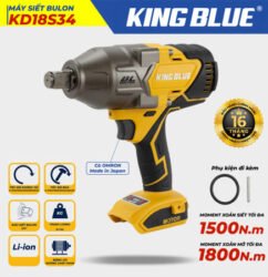 Máy siết bu lông 18V KD18S34 - King Blue