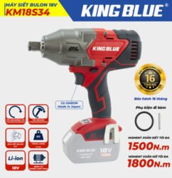Máy siết bu lông 18V KM18S34 - King Blue