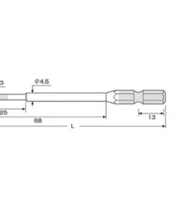 Vỉ 2 mũi vít 1 đầu ANEX (ACMD-0100)