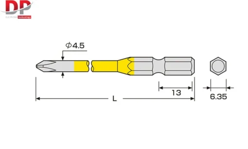 Vỉ 2 mũi vít  ANEX (ACMD-2150)