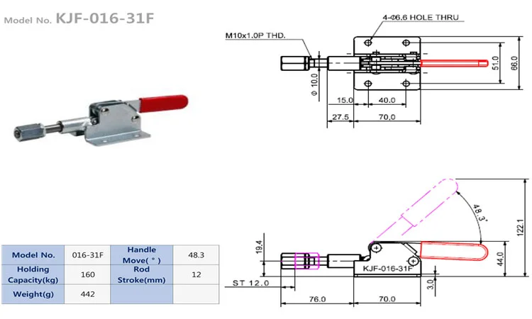 Mô tả sản phẩm KJF-016-31F