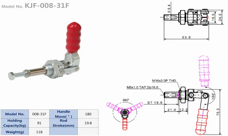 Mô tả sản phẩm KJF-008-31F