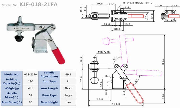 Mô tả sản phẩm KJF-018-21FA