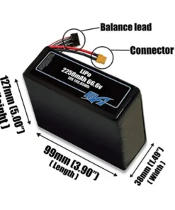 Bộ pin LiPo 2250mAh 18S 66,6v - Maxamps
