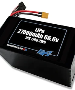 Bộ pin LiPo 27000mAh 18S 66,6v NMC - Maxamps