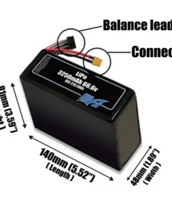 Bộ pin LiPo 3250mAh 18S 66,6v - Maxamps
