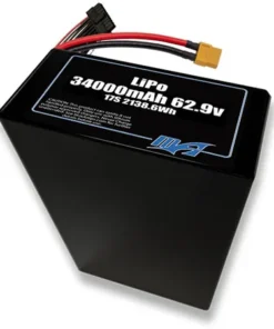 Bộ pin LiPo 34000mAh 17S2P 62.9v - Maxamps
