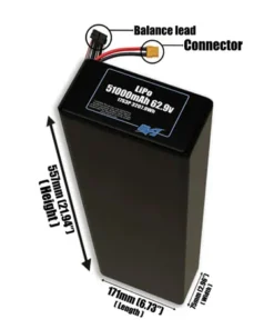 Bộ pin LiPo 51000mAh 17S3P 62.9v - Maxamps