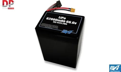 Bộ pin LiPo 62000mAh 18S2P 66,6v - Maxamps