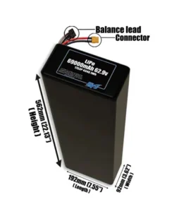 Bộ pin LiPo 69000mAh 17S3P 62.9v - Maxamps