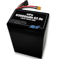 Bộ pin LiPo 93000mAh 17S3P 62.9v - Maxamps