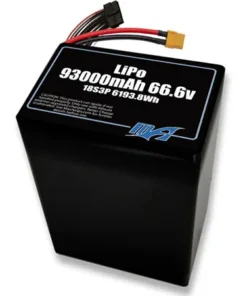 Bộ pin LiPo 93000mAh 18S3P 66,6v - Maxamps