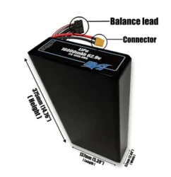 Bộ pin LiPo 16000mAh 17S2P 62.9v - Maxamps